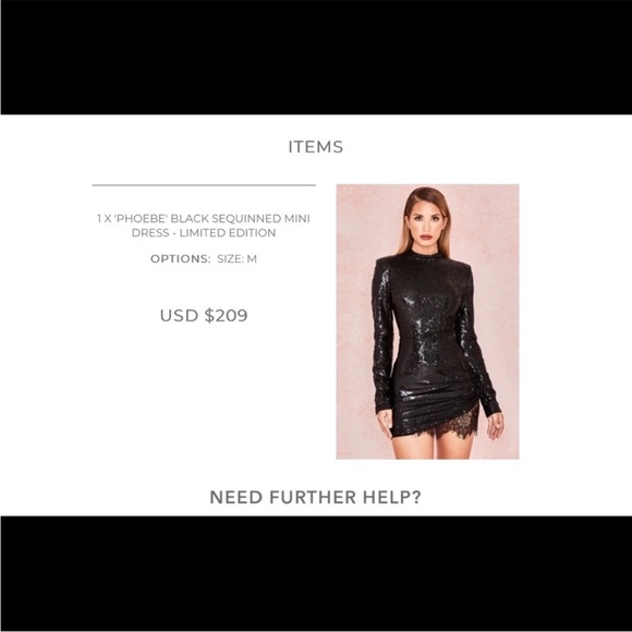 House of CB London Limited Edition Phoebe Dress - Picture 10 of 13